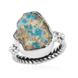 Genuine Artisan South Hill Turquoise Sterling Silver Ring
